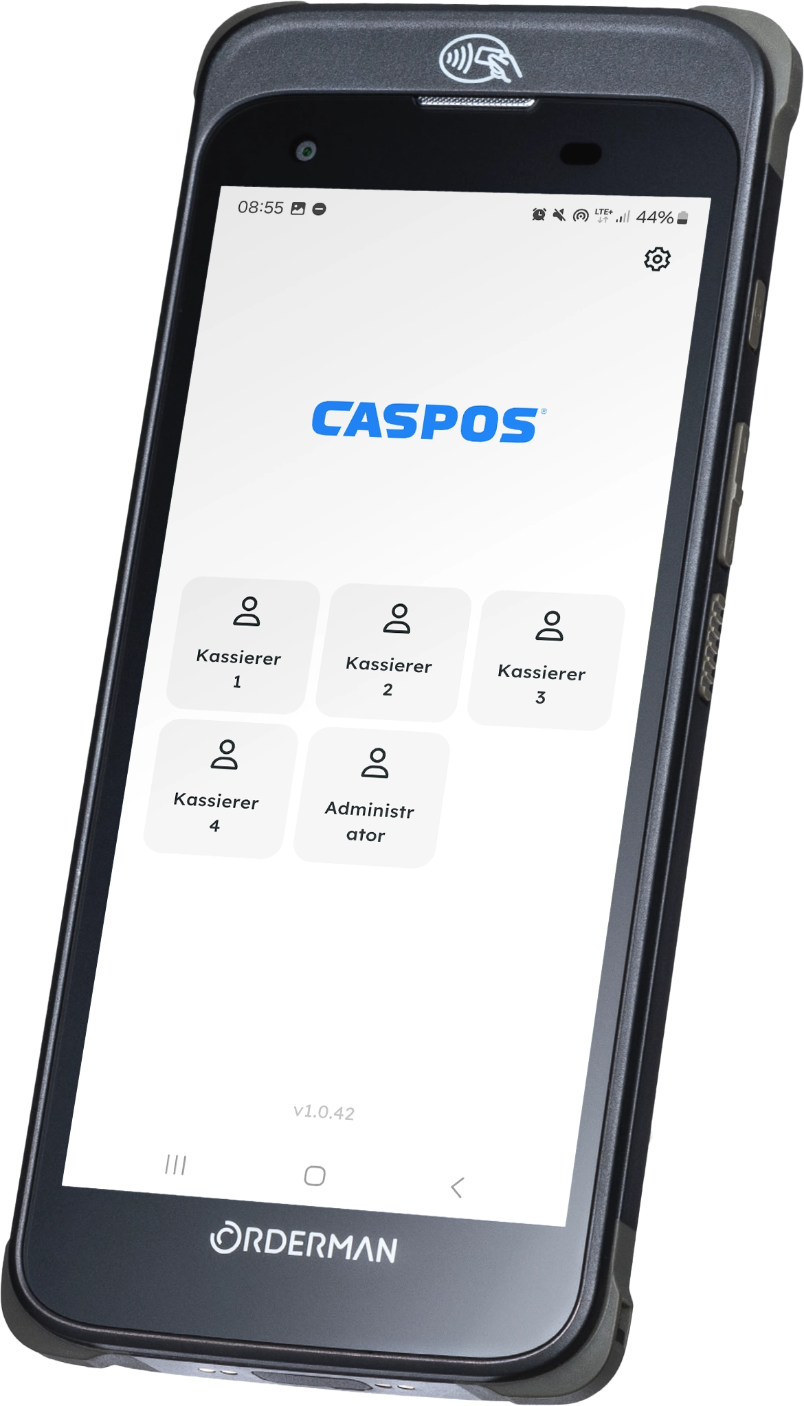 Orderman Android Handheld mit CASPOS Order App